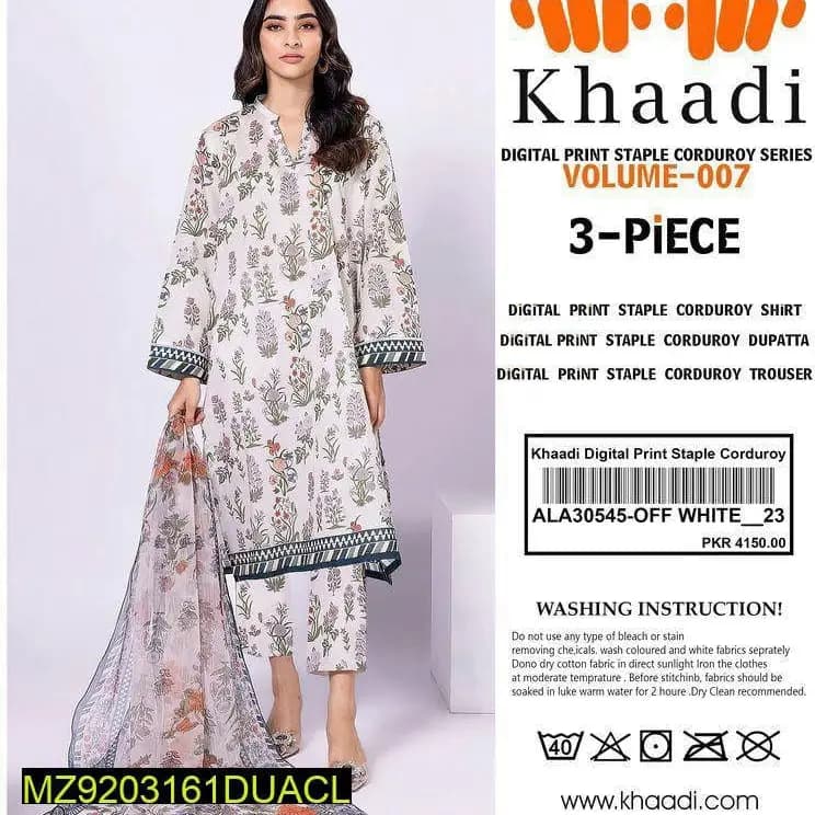 Khaddi Coutrai Printed Suit