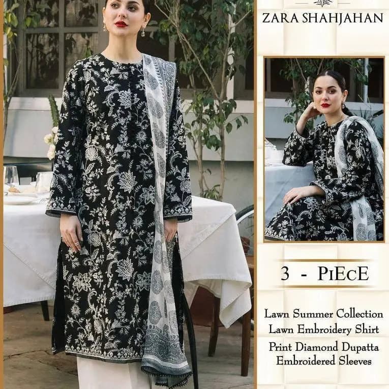 Full Embroided Lawn Suit