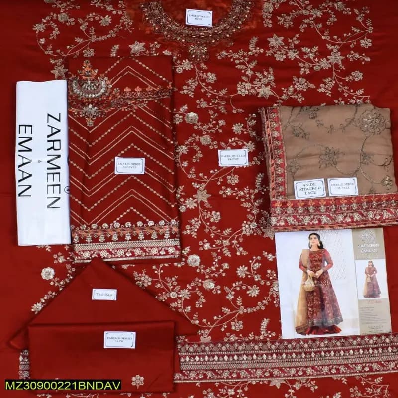 Luxury Full Embroided Lawn Suit