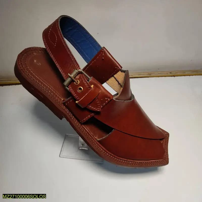 Men Peshawari Chappal Leather
