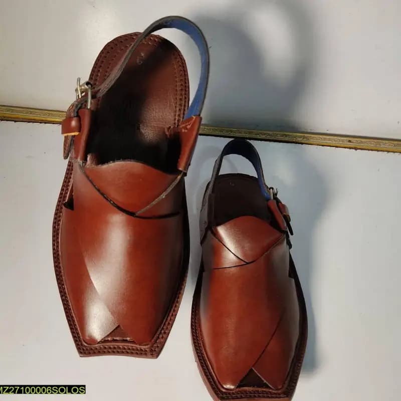 Men Peshawari Chappal Leather