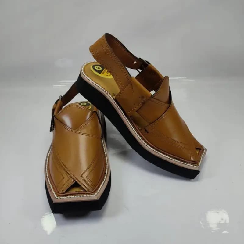 Leather Handmade Chappal For Men