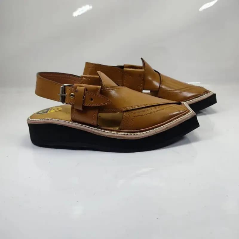 Leather Handmade Chappal For Men