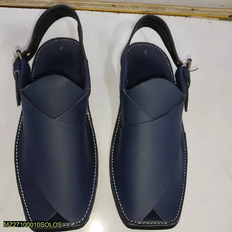 Leather Afridi Chappal For Men