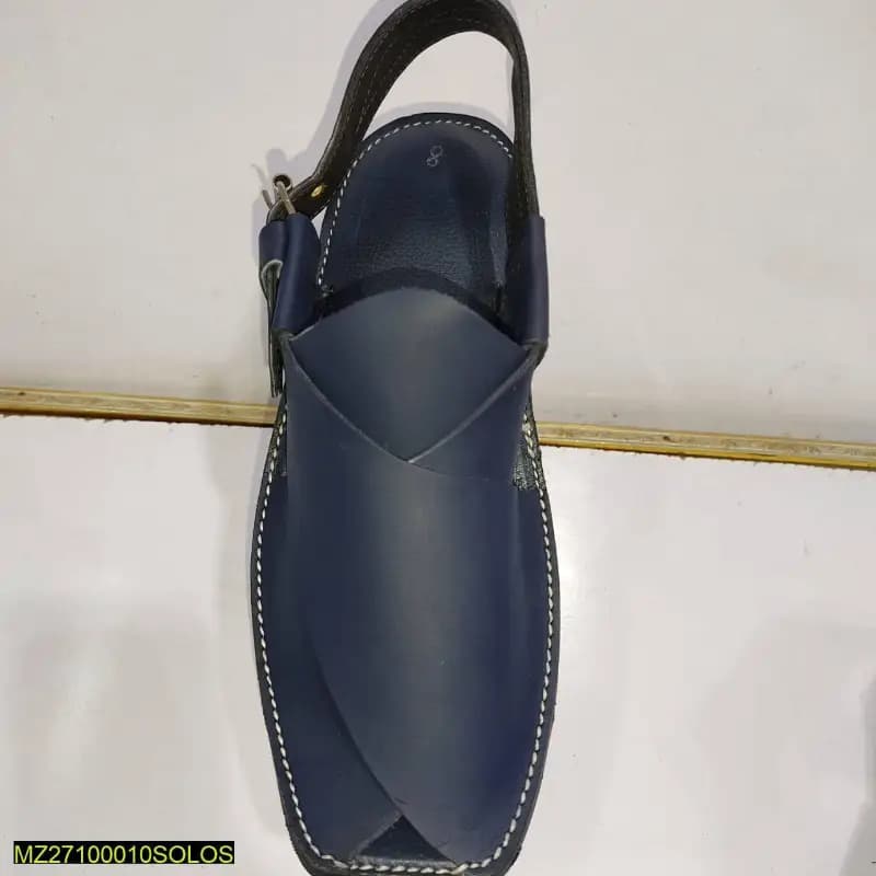 Leather Afridi Chappal For Men