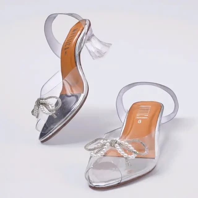 Women Transparent Heels