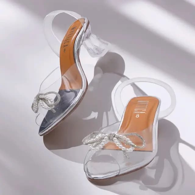 Women Transparent Heels