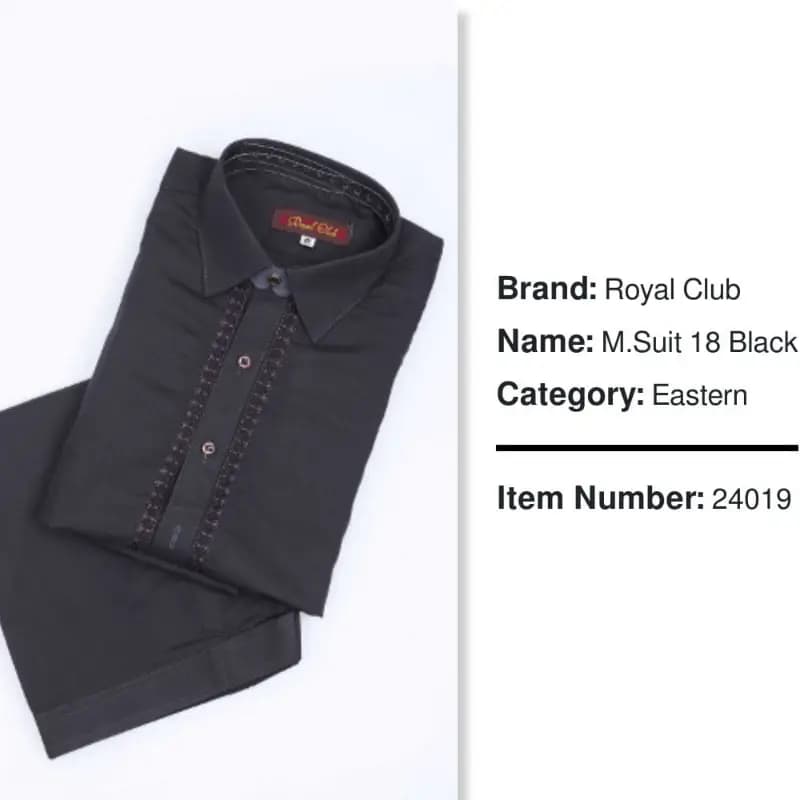 Men Royal Club Stitched Suit