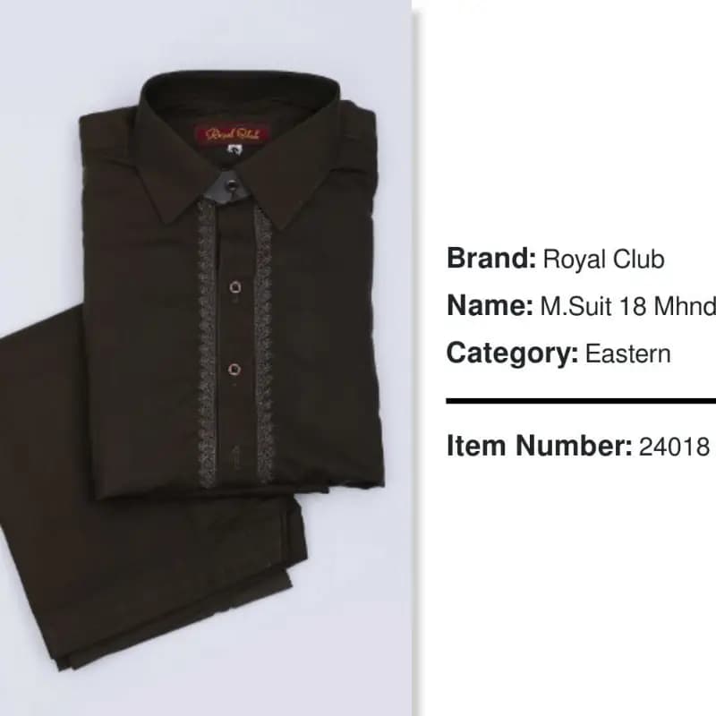 Men Royal Club Stitched Suit
