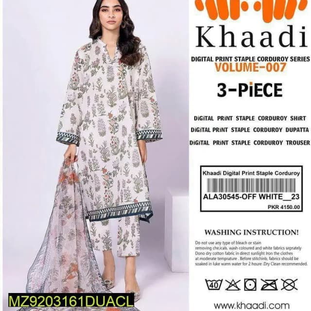 Khaddi Coutrai Printed Suit