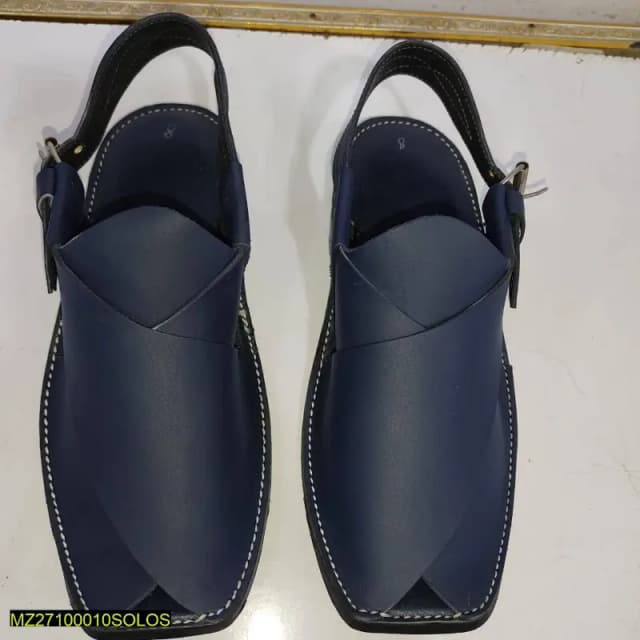 Leather Afridi Chappal For Men